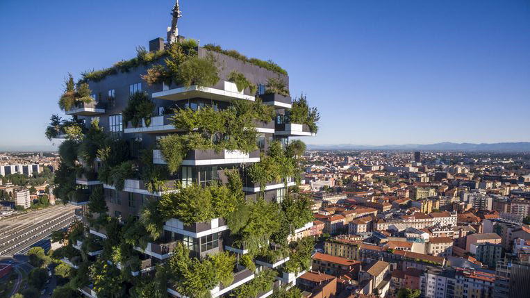 Wonen in een verticaal bos