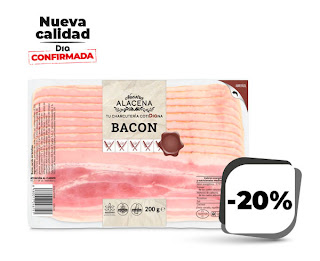 Bacon en lonchas, Dia nuestra alacena 200g