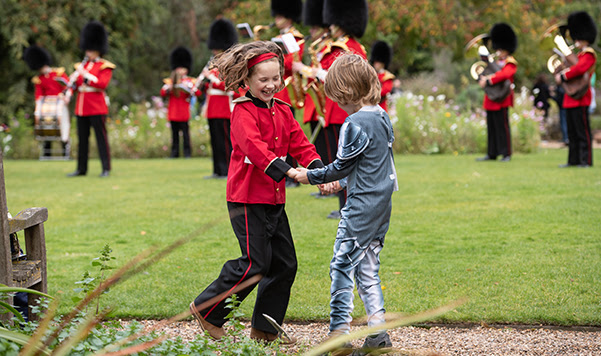 Children dancing