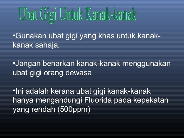 Ubat Gigi Untuk Bayi - Contoh Katrok