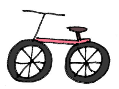 最高のイラスト画像 自転車 イラスト 手書き 簡単