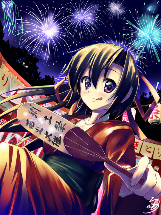 Japan Image 夏祭り イラスト 女の子