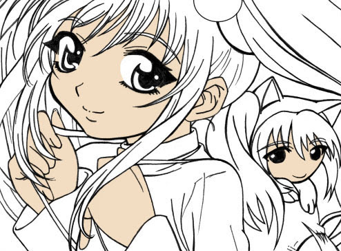 日陰桜姫 's Blog: how to coloring in anime style with Photoshop *part 1