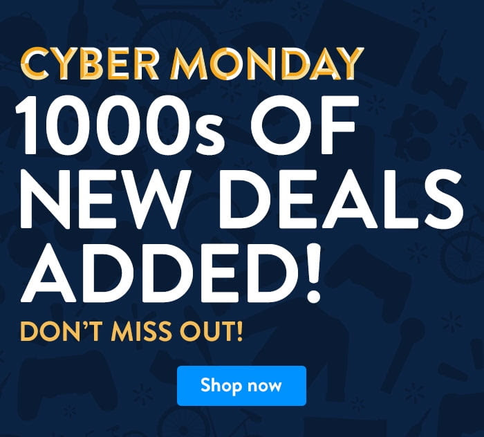 Cyber Monday 1000s of new deals added