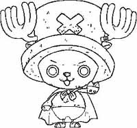 新鮮なチョッパー One Piece ぬりえ 最高のカラーリングのアイデア