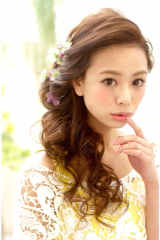 新鮮な結婚式 髪型 サイド 自由 髪型 コレクション