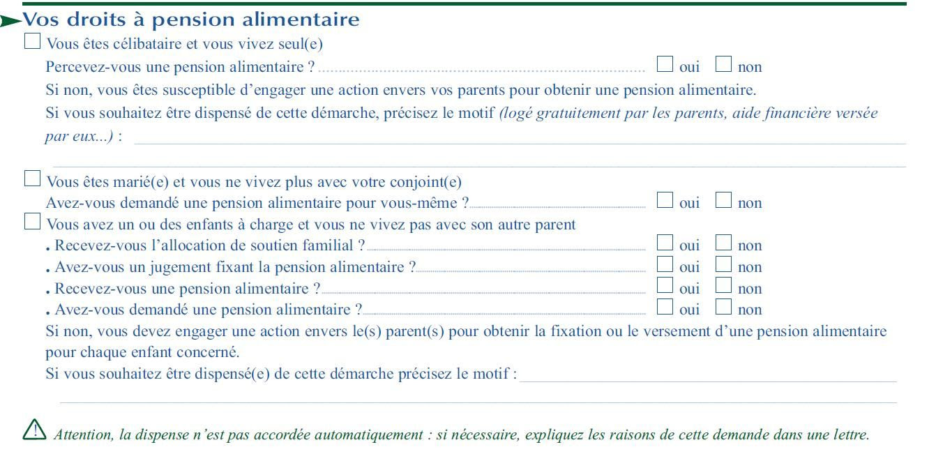 Formulaire Caf - Service public