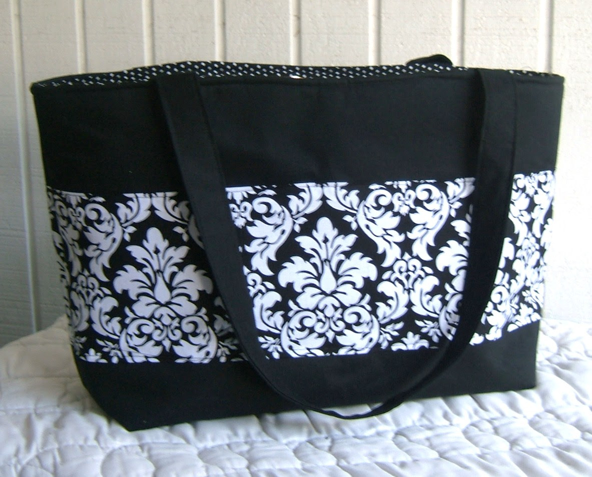Tote Bag Pattern: Free Large Tote Bag Sewing Pattern