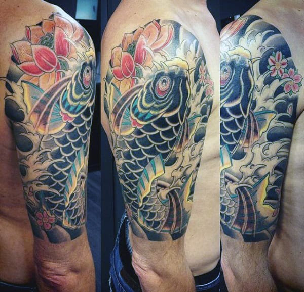 Gambar Tato Ikan Koi Di Tangan  Koleksi Gambar HD