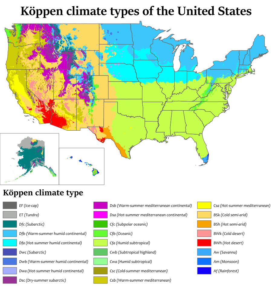 一番欲しい アメリカ 気候区分 デザイン文具