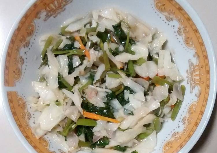 Resep Tumis sayur kangkung kol Kekinian 