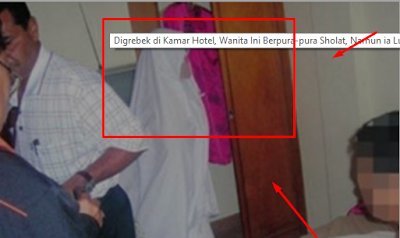 Digrebek di Kamar  Hotel  Wanita Ini Berpura pura Sholat 