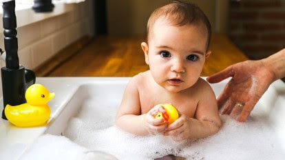 Most midwives and other healthcare professionals recommend bathing newborns 2 or 3 times per week, increasing the frequency as your baby gets older. How To Bathe Your Baby