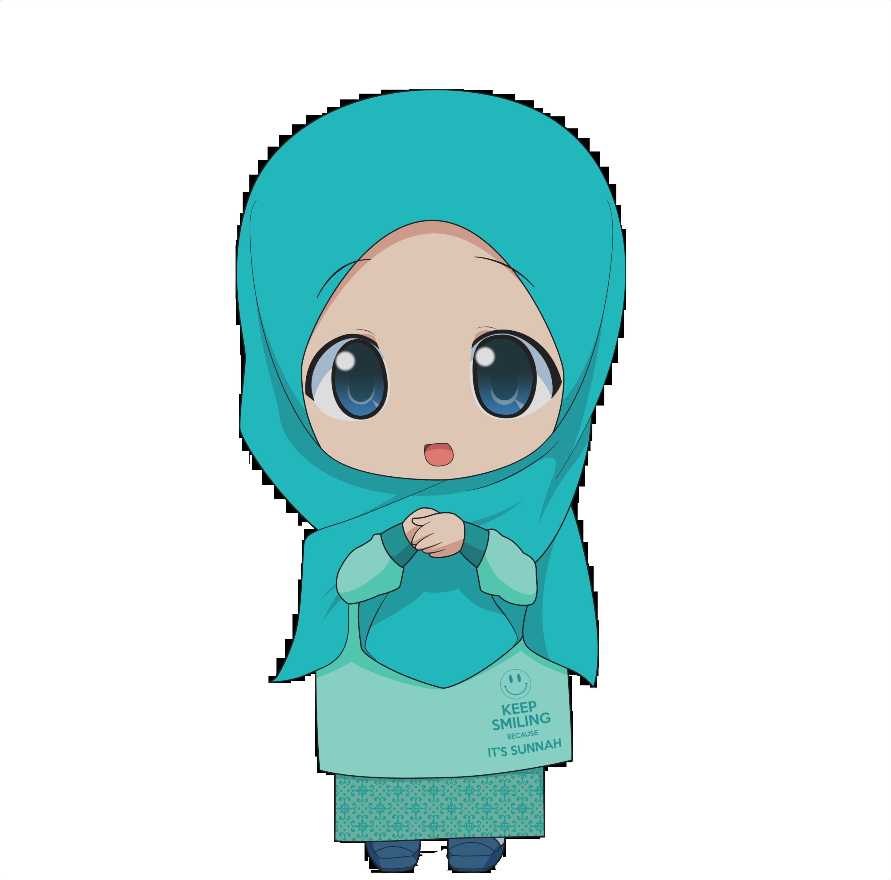 43 Gambar  Animasi Muslimah Bergerak 