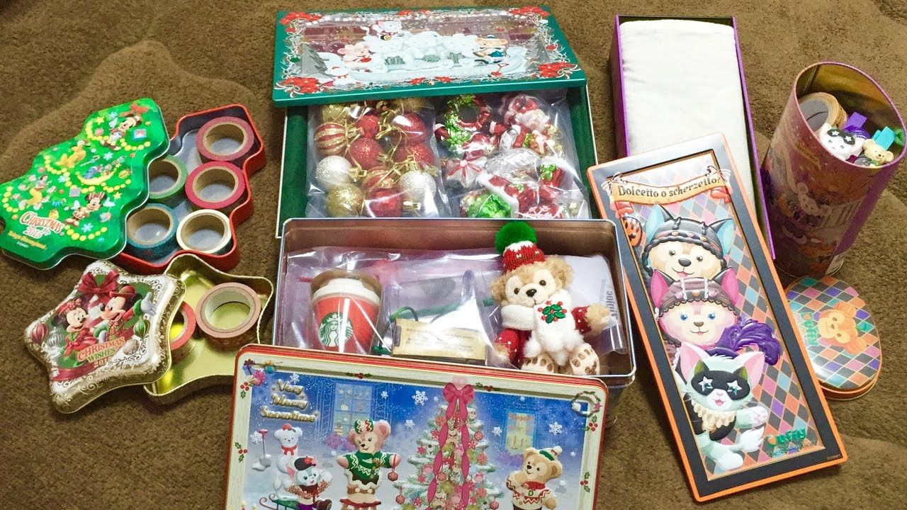 ユニークディズニー お土産 缶 活用 ディズニー画像