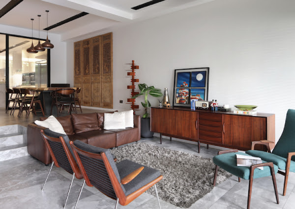 Modern Single Storey Terrace House Interior Design