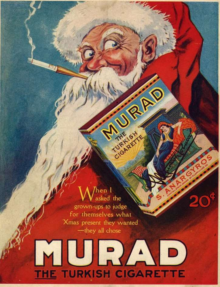 Santa promoting Murad One