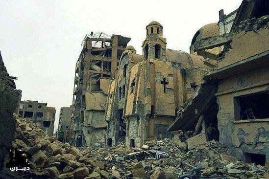 Image result for syria images of churches