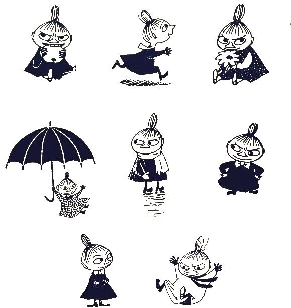 無料イラスト画像 最高ムーミン ミー イラスト かわいい
