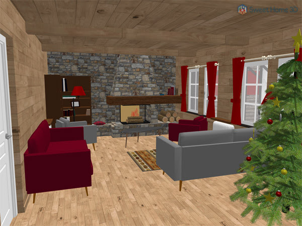 Or click on the link under each image to download the matching 3d model file. Sweet Home 3d Gallery