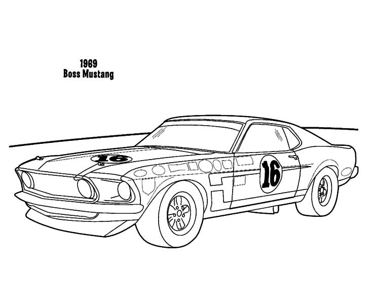Photo courtesy of ford motor company. Nfs Ford Mustang Coloring Pages