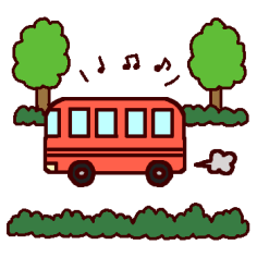 ベスト50 旅行 バス イラスト 無料 美しい花の画像