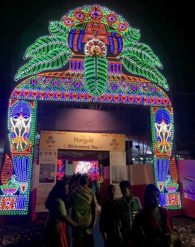 Durga idol