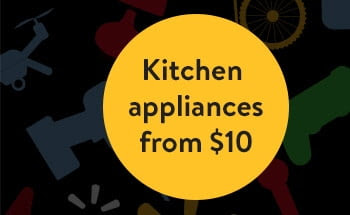 Kitchen appliances from $10