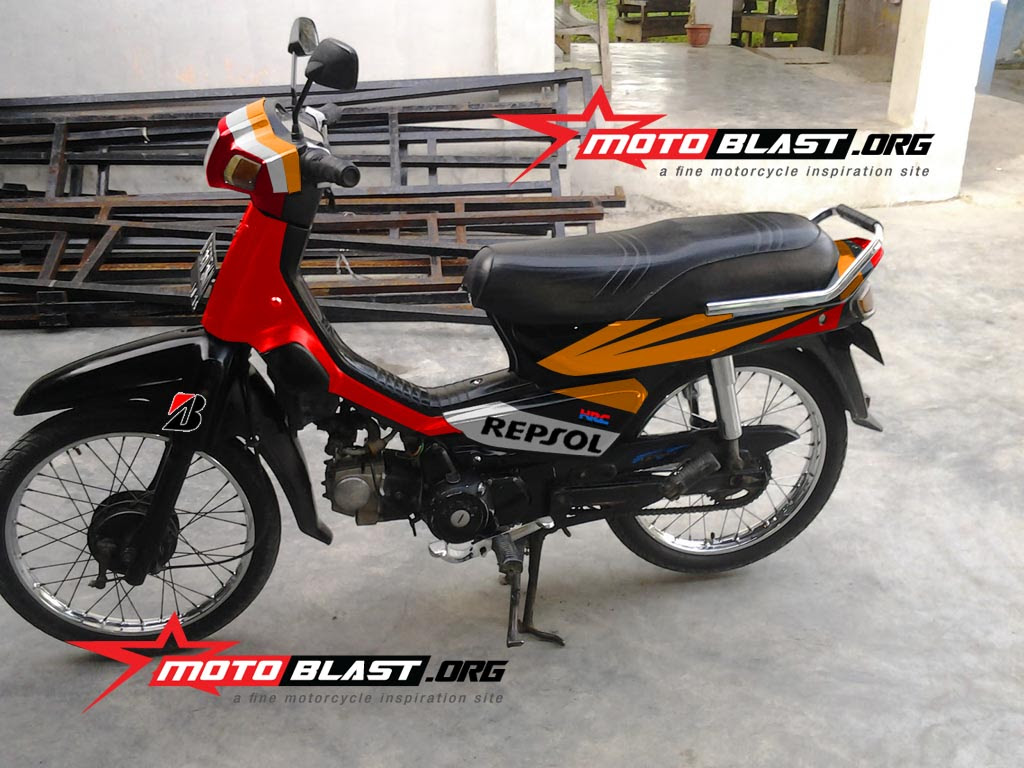 Koleksi Ide Modifikasi Motor Supra Astrea Terupdate Palm Modifikasi