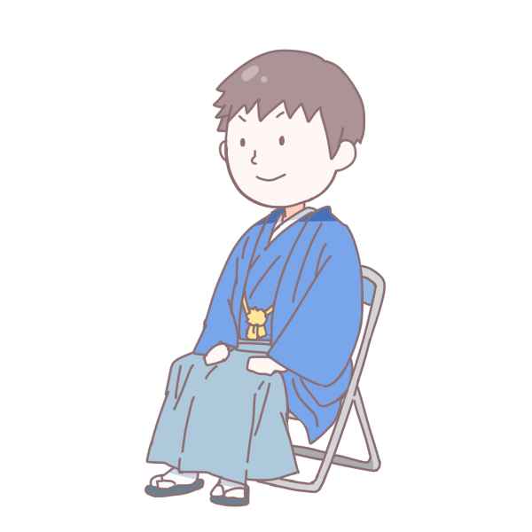 最高かつ最も包括的なイラスト 着物 座る 男 スーパーイラストコレクション