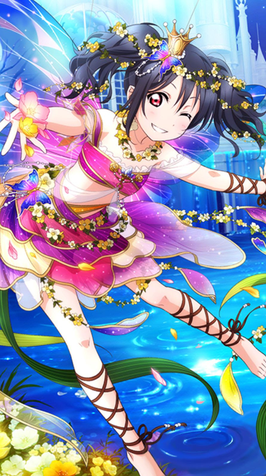 ぜいたくiphone6 壁紙 ラブ ライブ 花の画像
