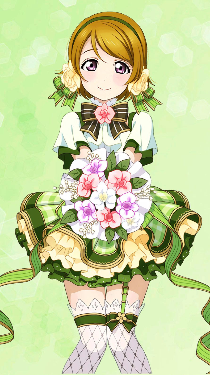 ラブリーラブライブ 小泉花陽 壁紙 美しい花の画像