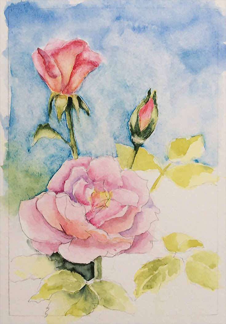 Maybe you would like to learn more about one of these? How To Paint Realistic Watercolor Roses Emptyeasel Com