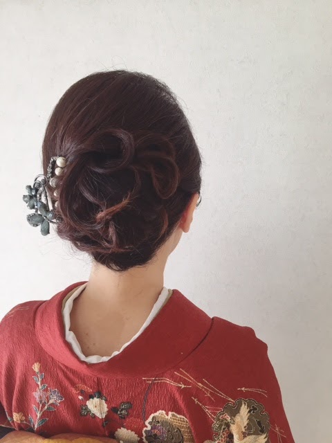 着物 髪型 40代 前髪 の最高のコレクション ヘアスタイルギャラリー