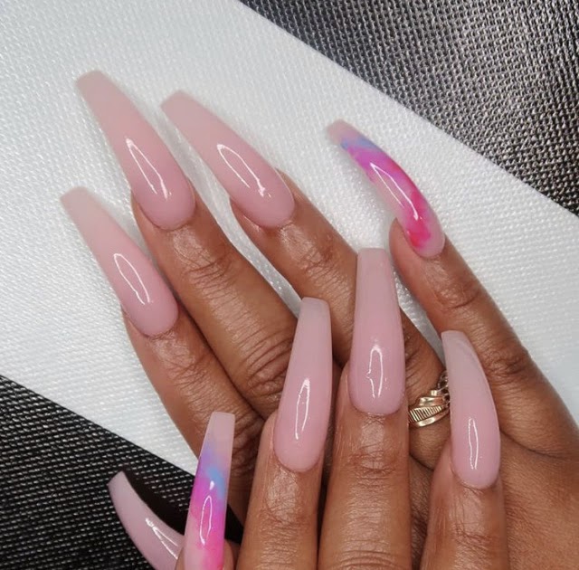 Instagram Baddie Instagram Cute Long Acrylic Nails - Nail and Manicure Trends