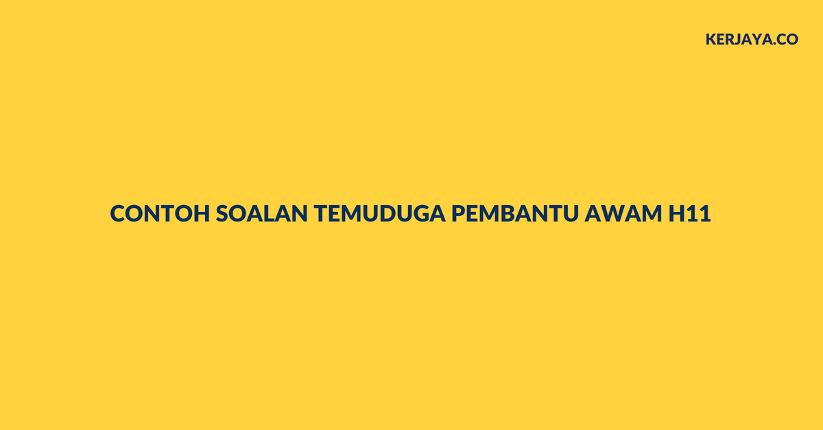 Contoh Soalan Dan Jawapan Temuduga Jpj - Viral Blog f