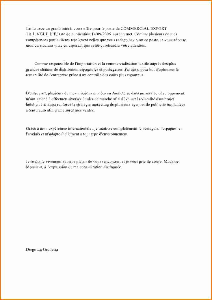 Model Lettre De Motivation Job etudiant - Rungon j