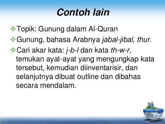 Contoh Kata Pengantar Al Qur'an Hadits - Contoh 917