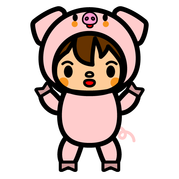 100 豚の手 イラスト かわいい かっこいい無料イラスト素材集 イラストイメージ