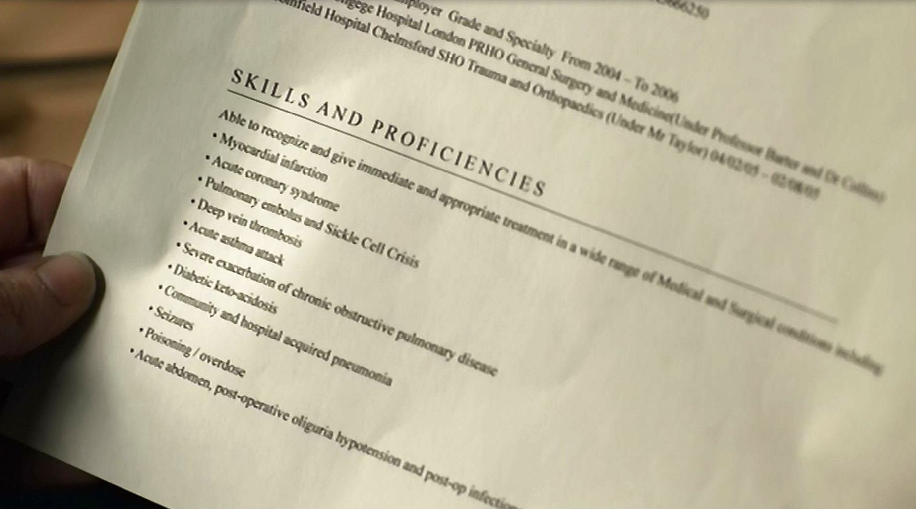 (download this cv as a.doc file here). Dr John Watson S Cv Out Of Ambit