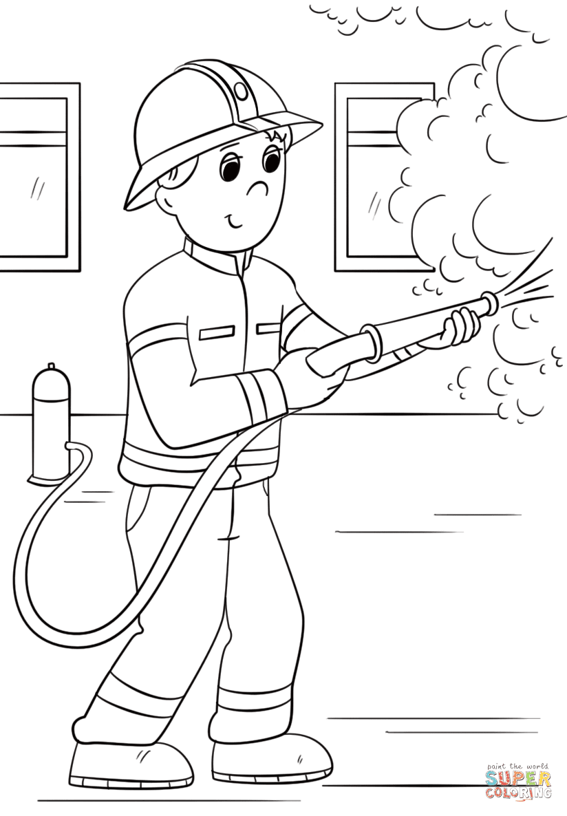 We did not find results for: Cartoon Firefighter Coloring Page Free Printable Coloring Pages