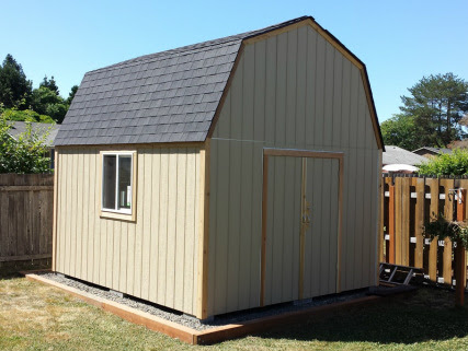 sharty: 10x12 gambrel shed plans custom wheels