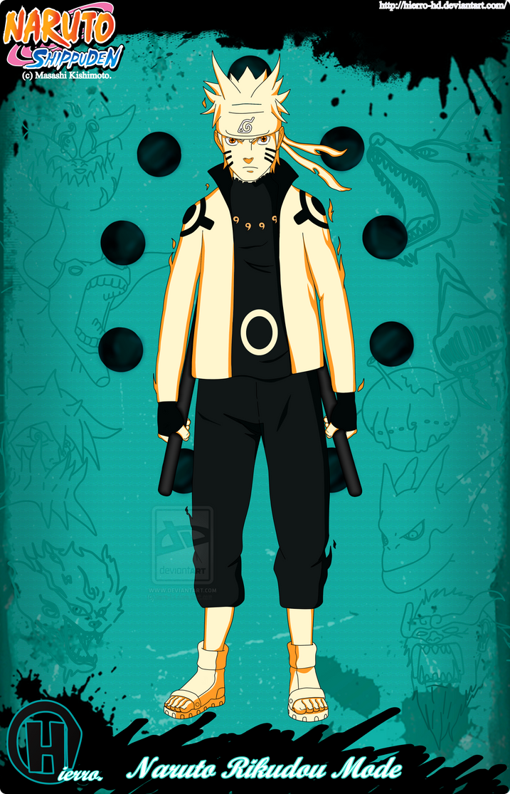 Wallpaper Naruto Mode Rikudou