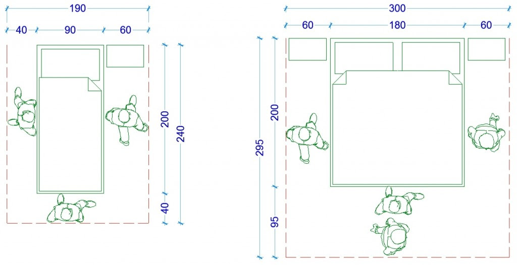Tag letti letti matrimoniali letti singoli misure / ti potrebbe interessare. Le Misure Dell Uomo Nell Abitazione La Camera Da Letto Web Architetto