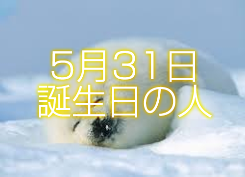 最新 5月31日 5月31日生日
