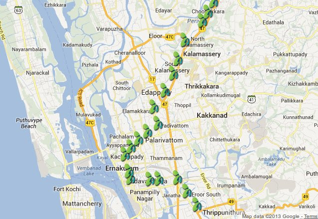 Related to ernakulam district map. Kochi Metro à´• à´š à´š à´® à´Ÿ à´° Skyscrapercity