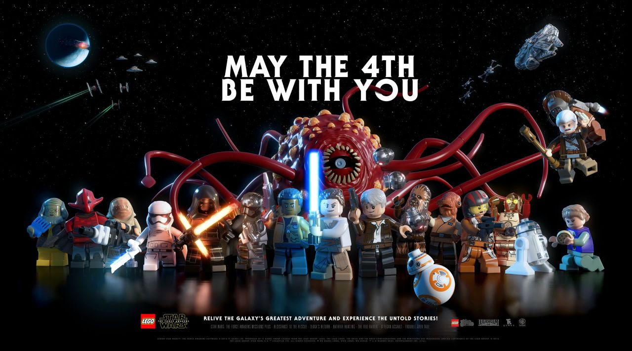Solo, we'll figure it out. Lego Star Wars The Force Awakens Stars Harrison Ford Carrie Fisher More Vg247