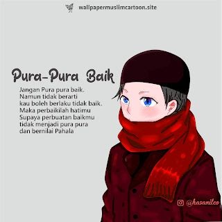 Paling Populer 27 Gambar  Kartun  Cowok Islami Keren  