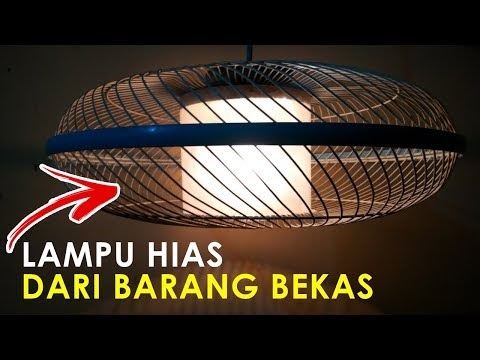 Concept CARA  MEMBUAT  LAMPU HIAS  DARI  BARANG BEKAS YANG 