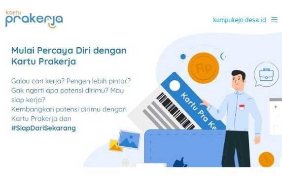 Daftar program pelatihan kartu prakerja dengan mudah dan efektif secara online. Kabar Desa